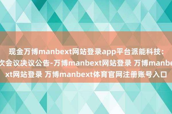 现金万博manbext网站登录app平台派能科技：第三届董事会第二十八次会议决议公告-万博manbext网站登录 万博manbext体育官网注册账号入口